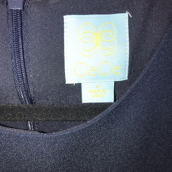 CeCe by Cynthia Steffe Kate Ruffle Hem Shift Dress - Picture 5 of 6